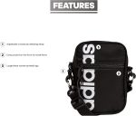 adidas Must Have Festival Crossbody Bag， Black， One Size - Image 2
